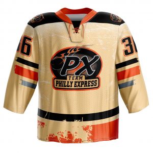 Custom Hockey Jersey 4 (Sublimated) - Philly Express Athletics