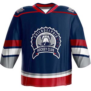 Custom Hockey Jersey 10 - Philly Express Athletics